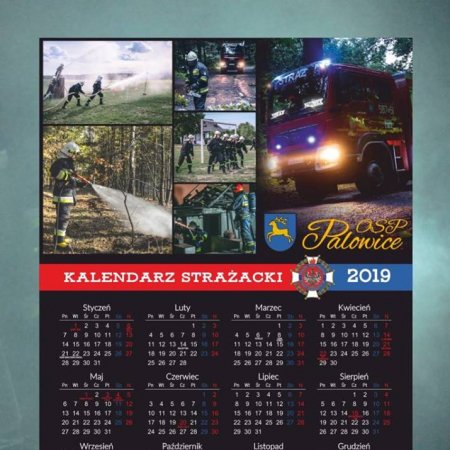 Kalendarz strażacki 2019
