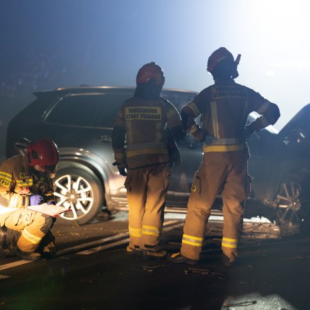 Wypadek samochodu osobowego w Szczejkowicach - 30 grudnia 2022
